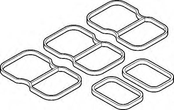 Комплект прокладок, впускний колектор ELRING 137.080