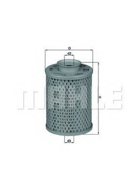 KNECHT HX5 Гідрофільтр; автоматична коробка передач; Гідрофільтр, рульове керування