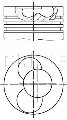 PERFECT CIRCLE 56028681W Поршень
