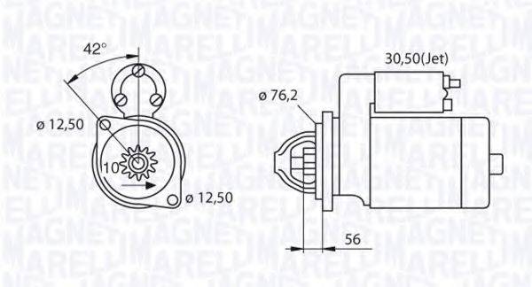 MAGNETI MARELLI 063720012010 Стартер